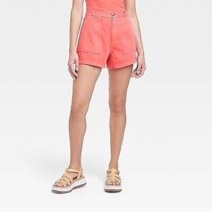 B4B9 Red 10 Short for Women